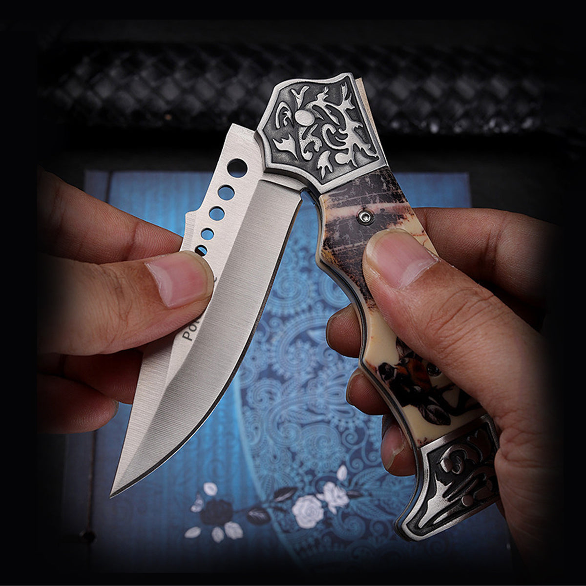 Cuchillo táctico táctico al aire libre