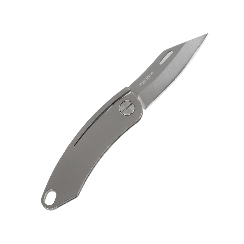 Cuchillo plegable de titanio