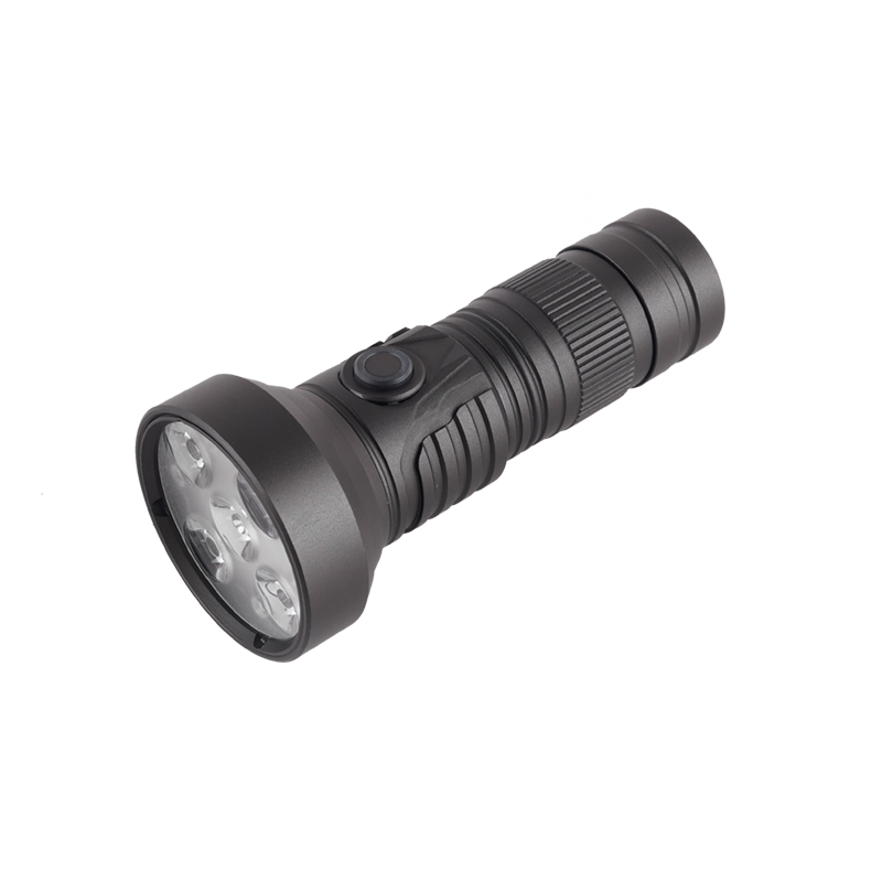 Lampe de poche PoleShine 2000 lumens | 5 modes | Lumière rouge | Stroboscope tactique | EDC pratique | DT901