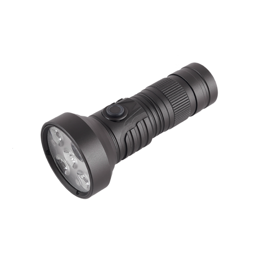 Lampe de poche PoleShine 2000 lumens | 5 modes | Lumière rouge | Stroboscope tactique | EDC pratique | DT901