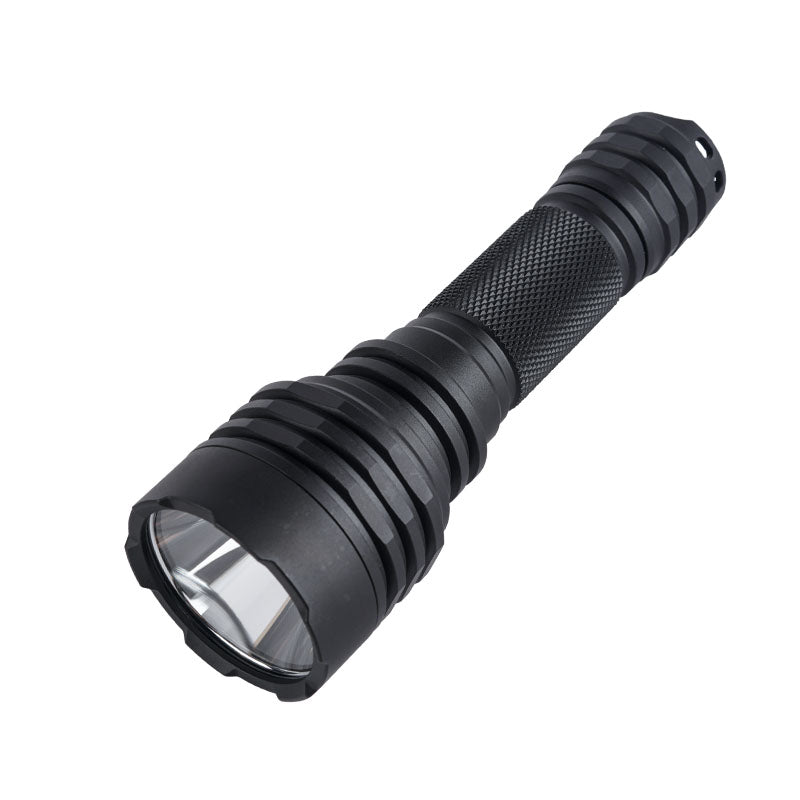 Linterna Táctica PoleShine - 1050 Lúmenes | Alcance 1000m | 5 Modos | Strobe + SOS | Recargable | Impermeable | C8SG