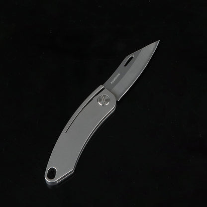 Cuchillo plegable de titanio